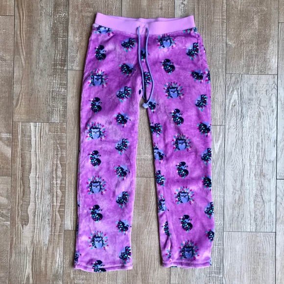 Joe Boxer Other - Joe Boxer • Purple Sleepy Hedgehog Fleece Pj Pant